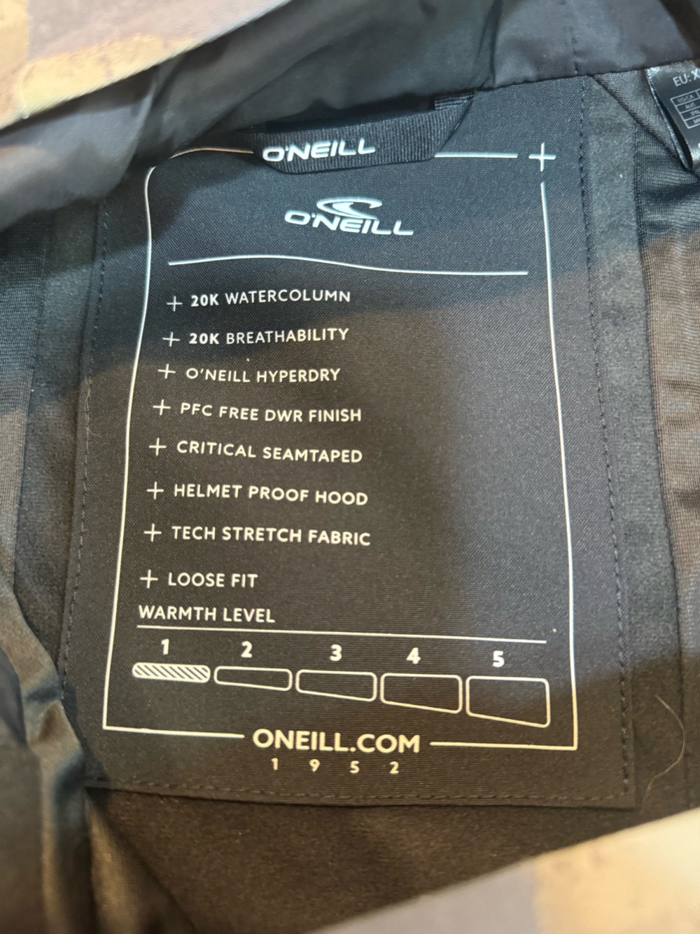 O’Neill Snowboard Jacket - Picture 3 of 5